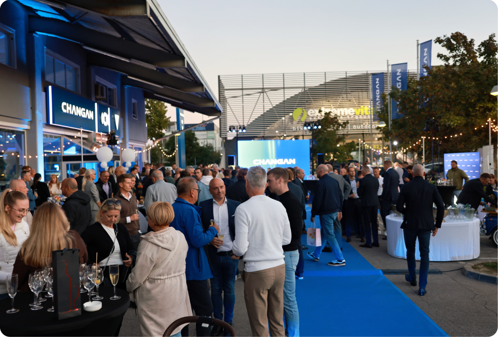 OMR Grupa otvorila novi CHANGAN centar u Ljubljani